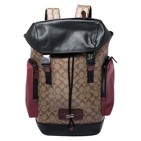 coach backpack for traveling.